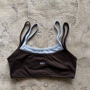 SET ACTIVE FORMCLOUD® CLOUD TRAINING BRA - BIRTHDAY ESPRESSO